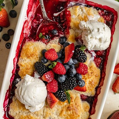 Pan Of Cobbler 