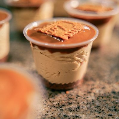 No-bake Biscoff Cheesecake Mini Cups