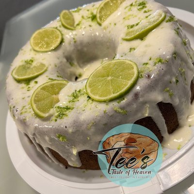 Key Lime Pound Cake With Lime Cream Icing 