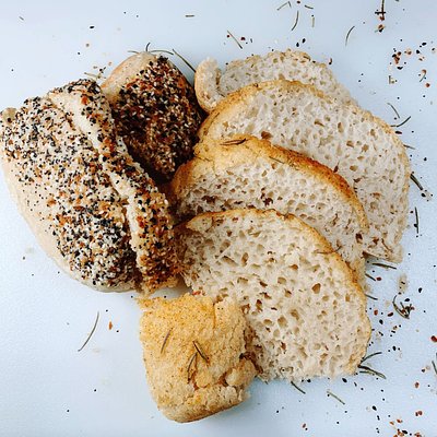 Peasant Bread Loaf-everything Seasoning