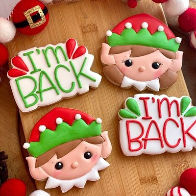 Elf On The Shelf Cookie Package