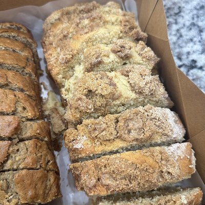 Sourdough Coffee Cake Loaf
