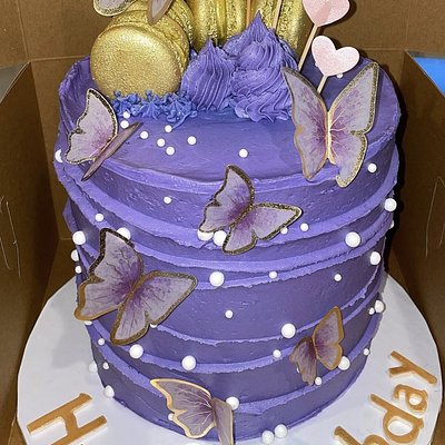 7” Tall Buttercream ~24 Servings