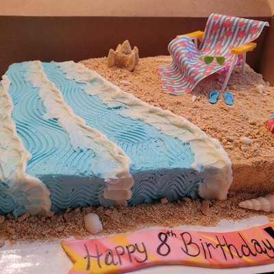 1/2 Sheet Cake