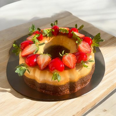 Flancocho “Chocoflan”  “10” 