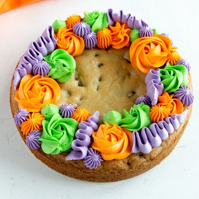 Small Circle Cookie Cake 