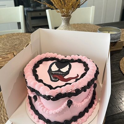 8 Inch, 3 Layer (heart) 