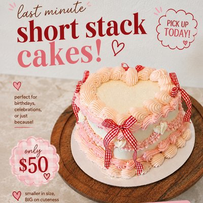 Short Stack Cakes🎂