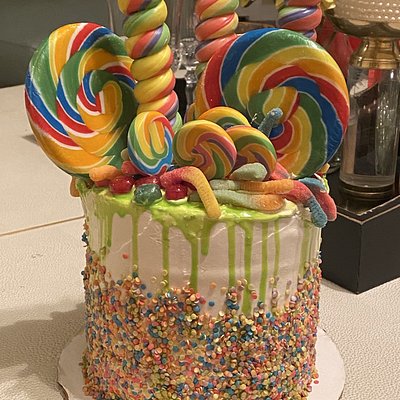 Lollipop Cake 