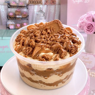 Biscoff Cookie Butter Pudding