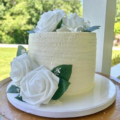 Elopement/Anniversary Cake