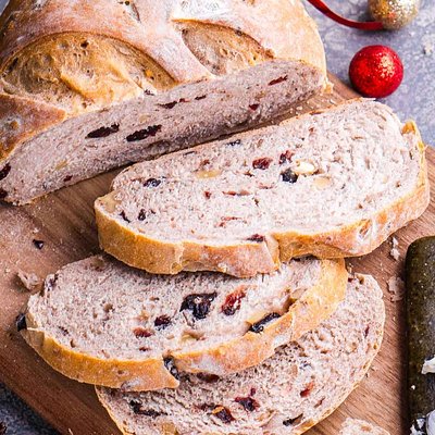 Cranberry Walnut Sourdough 