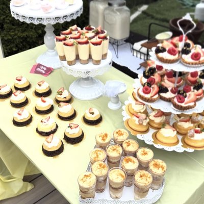 Dessert Bar 50 Mini Desserts 