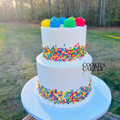 2 Tier 35+ Servings 