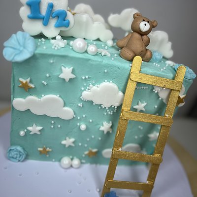 6 Month Old Birthday Cakes