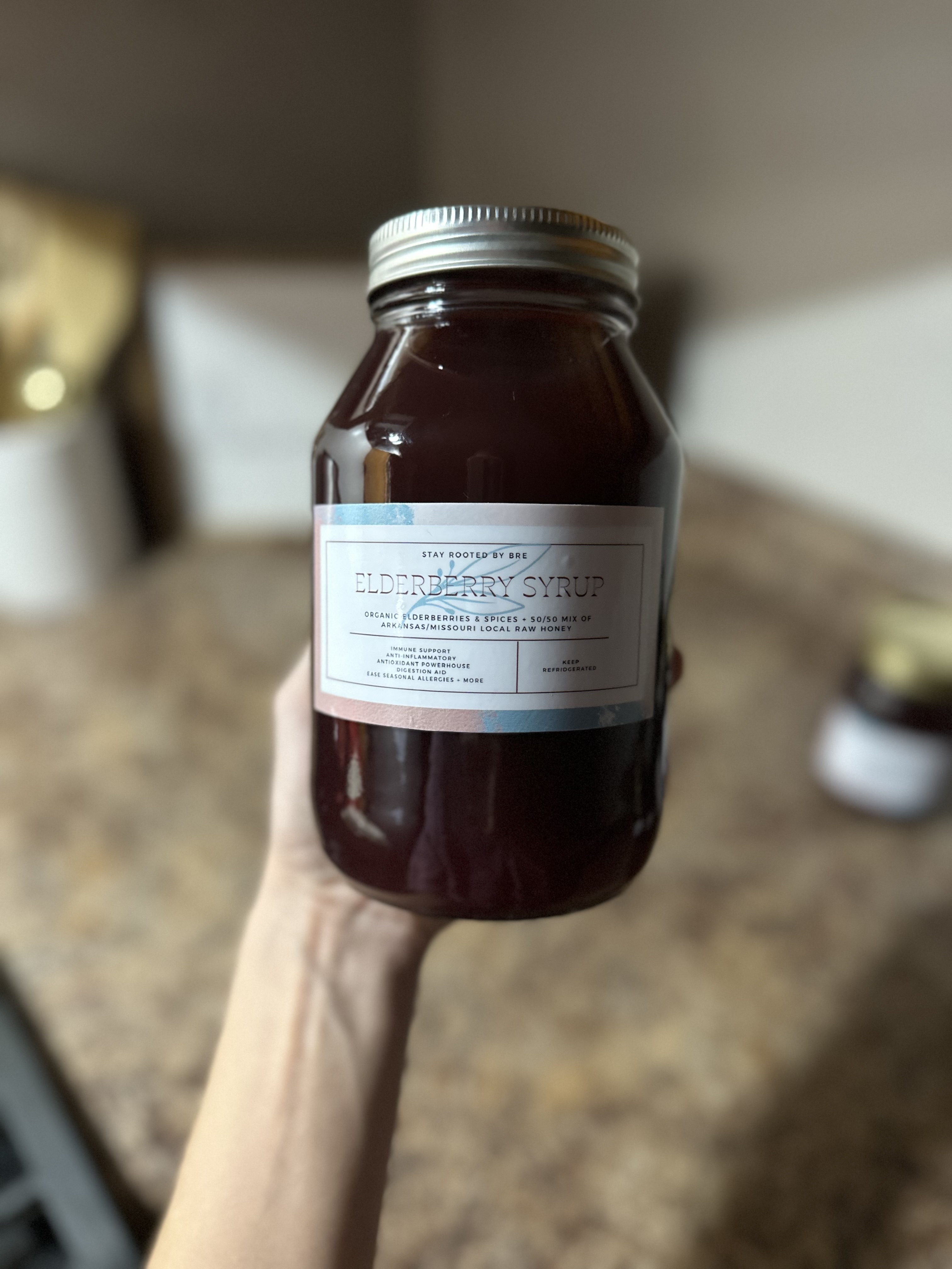 Elderberry Syrup Quart (32 Oz —big savings)!