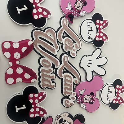Cupcake And Cake Topper Combo