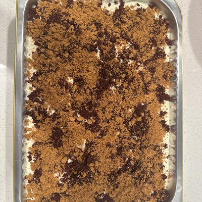 Red Velvet Banana Pudding 