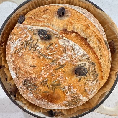 Rosemary And Olive Sourdough 