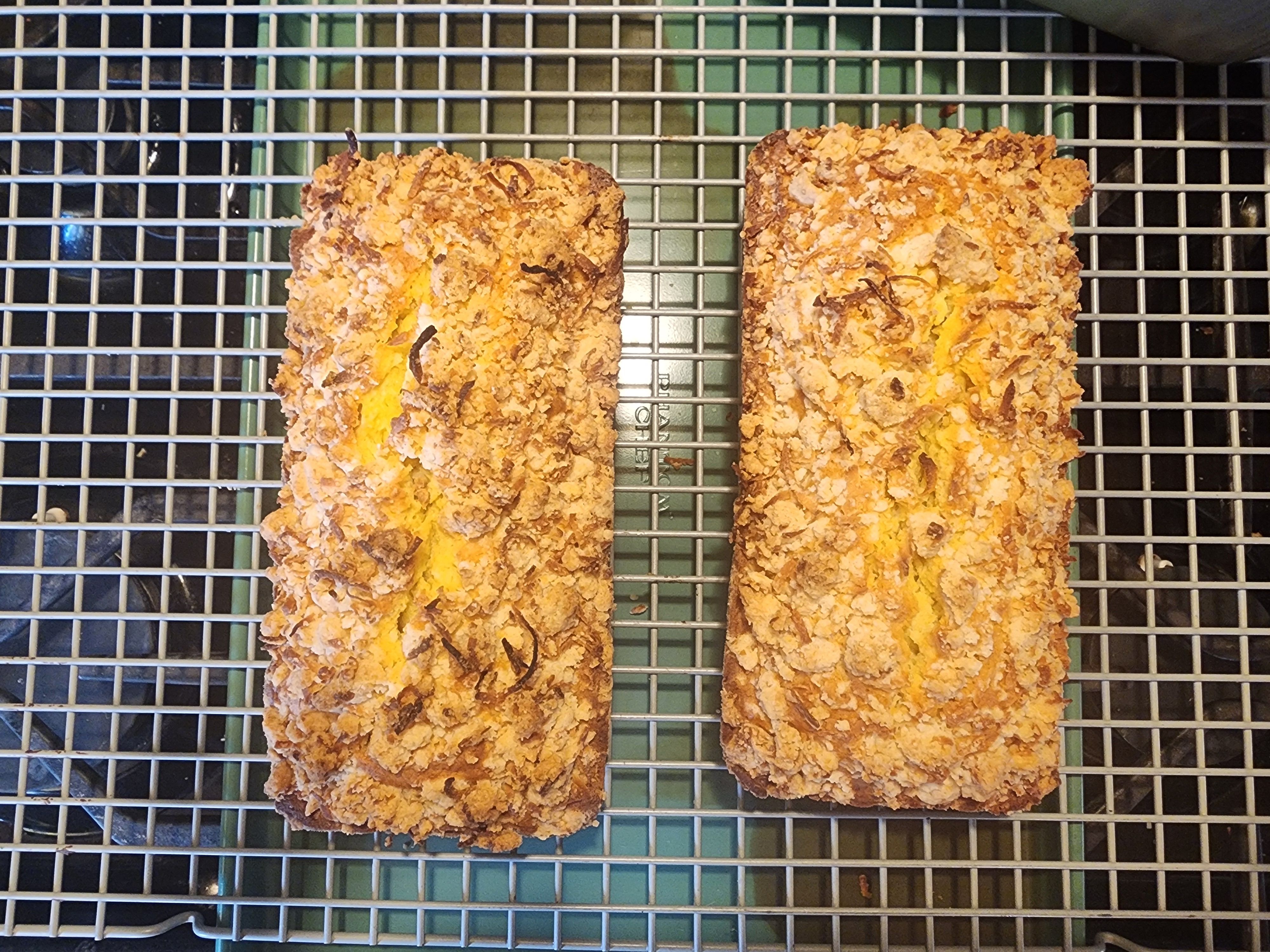 Pineapple Coconut Sourdough Quick Bread