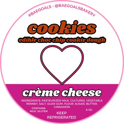 Cookies Crème Cheese 8oz