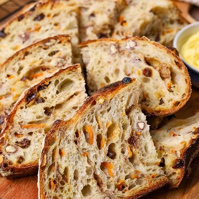 GF Organic Carrot Cake Sourdough