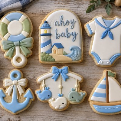 Baby Shower Cookie Set