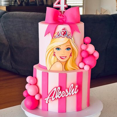Barbie Cake
