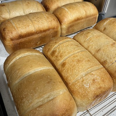 Organic Sourdough Sandwich Loaf - Unsliced