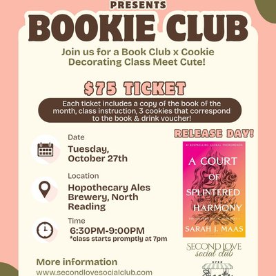 Hopothecary Ales, North Reading MA- 10.27.26 Bookie Club Event - A Court Of Splintered Harmony