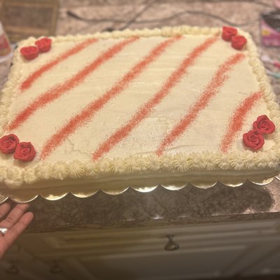 Custom Half Sheet Cake