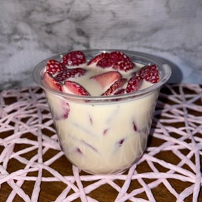 Fresas Con Crema (12oz)