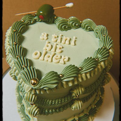 Vintage Heart Cake