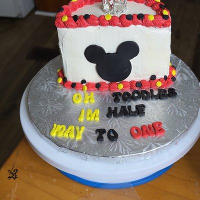 1/2 Cake 