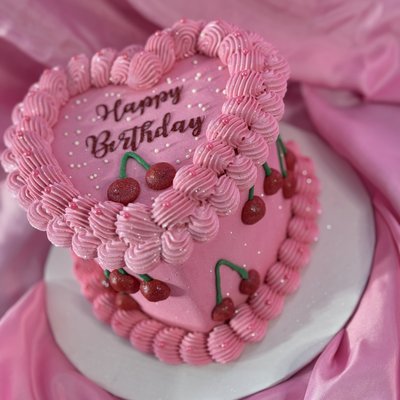 6” Heart Cake