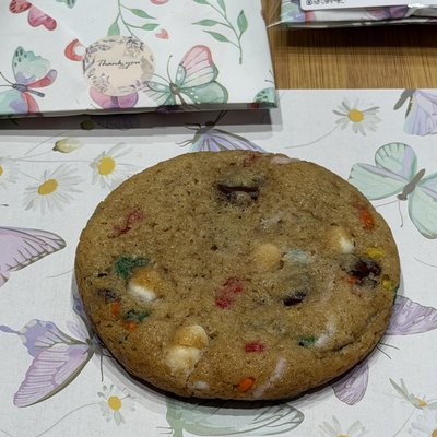 Sourdough Funfetti Triple Chocolate Cookie