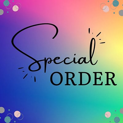 Special Order Request 