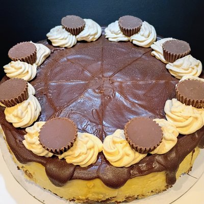 Reesie's peanut butter cup cheesecake