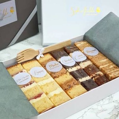 Wedding Cake Tasting Box 