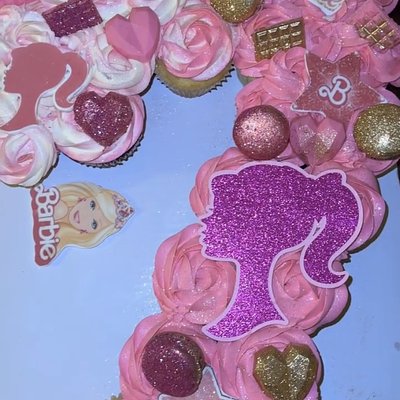 Number CupCake Cake