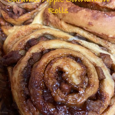 Caramel Apple Pecan Rolls