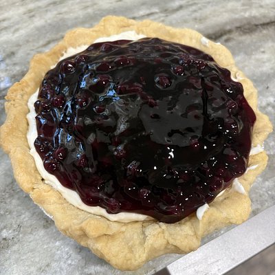 Blueberry Banana Pie
