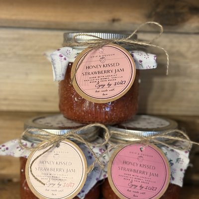 Honey Kissed Strawberry Jam 