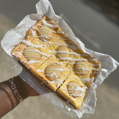 Banana Pudding Cheesecake Bar