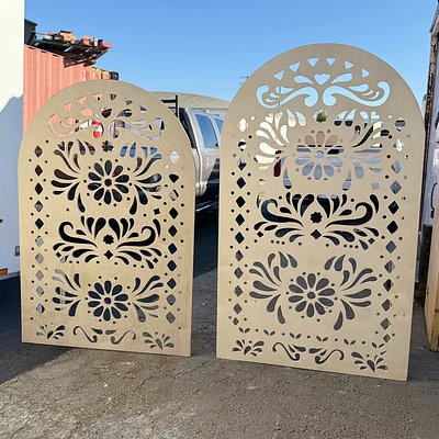 Papel Picado Backdrop Package (flower) 