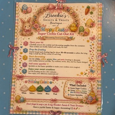Sugar Cookie Cut-Out Kits 