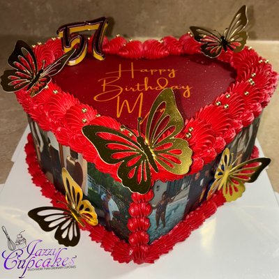 8in. Photo Gallery Cake 