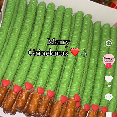 The Grinch 💚💚(CHRISTMAS TREATS)