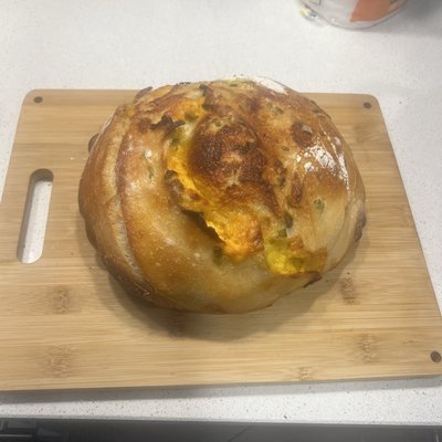 Jalapeño Cheddar Sourdough