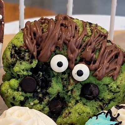 Halloween Frankenstein Cookie
